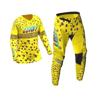 ZESTAW OFFROADOWY (BLUZA I SPODNIE) LEATT RIDE KIT 3.5 JUNIOR CHEETAH