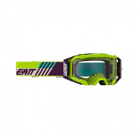 GOGLE LEATT VELOCITY 5.5 CRYZTAL 75 VLT LIME PURPLE