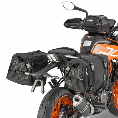 KAPPA STELAŻ POD TORBY (SAKWY) BOCZNE KTM Duke 125-390 (17-19) - RÓWNIEŻ POD KUFRY RA314 EASY LOCK