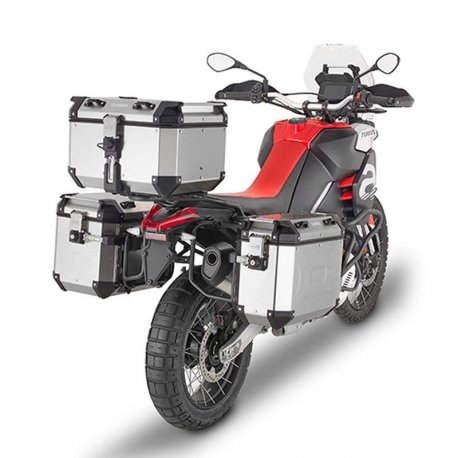 KAPPA STELAŻ KUFRÓW BOCZNYCH MONOKEY CAM SIDE APRILIA TUAREG 660 '21 - POD KUFRY KFR K'FORCE ALU