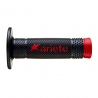 ARIETE MANETKI OFF ROAD VULCAN BEZ OTWORU (115 MM) KOLOR CZARNY CZERWONY (12)