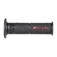 ARIETE MANETKI ROAD SOFT ESTORIL (120 MM) Z OTWOREM KOLOR CZARNY CZERWONY (12)