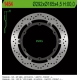 NG TARCZA HAMULCOWA PRZÓD YAMAHA YZF 125R ABS '14-'20, MT 125 ABS '15-'20 PŁYWAJĄCA (292X165X4,5MM) (6X8,5MM)