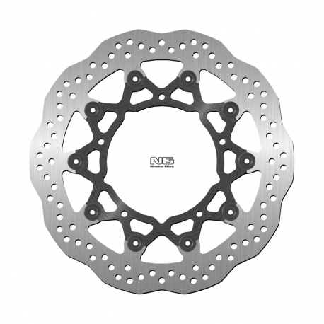 NG TARCZA HAMULCOWA PRZÓD YAMAHA YZF R6 05-16, YZF R1 07-11, XTZ 1200 11-17, FZ 8 10-15 (310X132X5) WAVE PŁYWAJĄCA