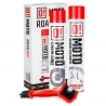 OMOTO ROAD CHAIN CARE AND PROTECTION ZESTAW DO CZYSZCZENIA I SMAROWANIA ŁAŃCUCHA 2+1 ZESTAW Z SZCZOTKĄ (2 X 750ML) (O!MOTO) (OLE