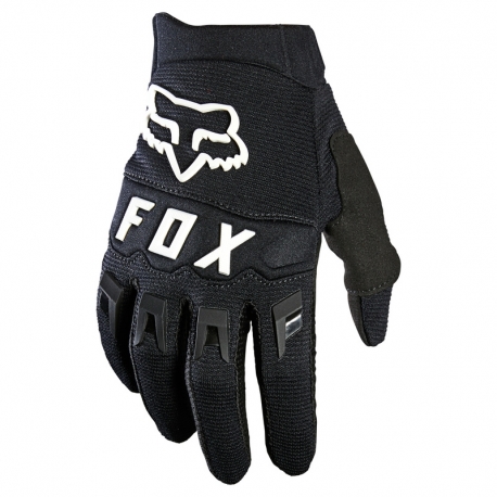 RĘKAWICE FOX JUNIOR DIRTPAW BLACK/WHITE