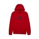 BLUZA Z KAPTUREM FOX HEAD FLEECE PO FLAME RED