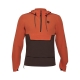 BLUZA ROWEROWA Z KAPTUREM FOX RANGER WIND PULLOVER ATOMIC ORANGE