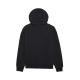 BLUZA Z KAPTUREM FOX WORDMARK OVERSIZED FLEECE PO BLACK