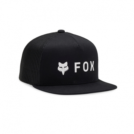 CZAPKA Z DASZKIEM FOX JUNIOR ABSOLUTE SB MESH BLACK OS