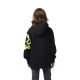 BLUZA Z KAPTUREM FOX JUNIOR ENERGY FLEECE PO BLACK