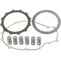 TRW LUCAS SPRZĘGŁO KOMPLETNE SUPERKIT (TARCZE, PRZEKŁADKI, SPRĘŻYNY) KAWASAKI EN 500 90-98, GPZ 500 87-04, KLE 500 91-07,