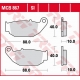 TRW LUCAS KLOCKI HAMULCOWE KH629 ORGANIC HONDA CB 125 R / 300 R 18-, CRF 250 L 13-17, SUZUKI GSX-R / S 18-, TYŁ