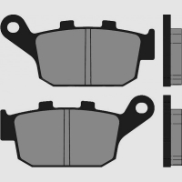 BRENTA KLOCKI HAMULCOWE KH140 SPIEK METALICZNY (ZŁOTE) TYŁ (HONDA, KAWASAKI, TRIUMPH, YAMAHA XJ6, XSR70) (FT 4073)