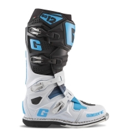 GAERNE BUTY CROSS/ENDURO MODEL SG-12 LIMITED EDITION BLACK/WHITE/CAROLINA BLUE KOLOR BIAŁY/CZARNY/NIEBIESKI ROZMIAR 41