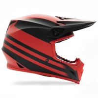 KASK BELL MX-9 MIPS DISRUPT MATTE BLACK/RED XL