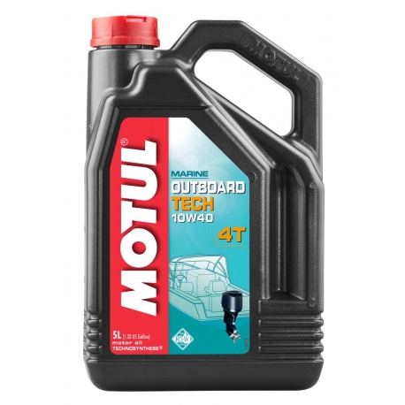 MOTUL OLEJ SILNIK OUTBOARD TECH 4T 10W40 5L