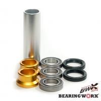 BEARING WORX ŁOŻYSKA KOŁA TYLNEGO Z USZCZELNIACZAMI I TULEJKAMI SUZUKI RMZ 250 07-17, RMZ 450 05-19 KOLOR ZŁOTY (25-1250) (TULEJ