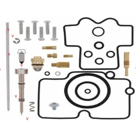 BEARING WORX ZESTAW NAPRAWCZY GAŹNIKA HONDA CRF 450R '02, (26-1460)