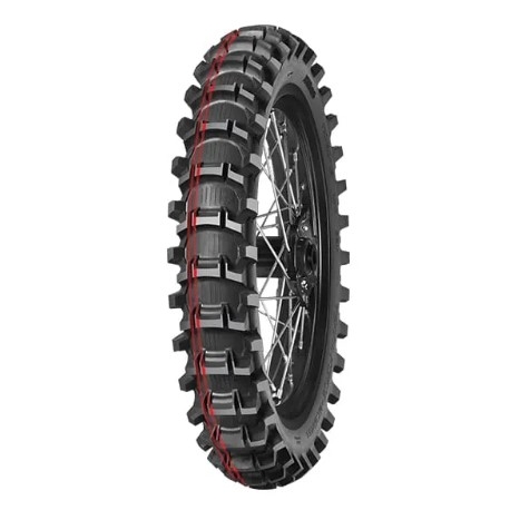 MITAS OPONA 110/90-19 TERRA FORCE-MX SAND 2 TT (PODWÓJNY CZERWONY PASEK) 62M TYŁ DOT 2024 (DOT:XVDC) (460134) (ZAMIENNIK:7000013