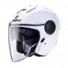 CABERG KASK OTWARTY JET Z BLENDĄ MODEL SOHO SOLID KOLOR BIAŁY POŁYSK ROZMIAR XL