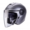 CABERG KASK OTWARTY JET Z BLENDĄ MODEL SOHO SOLID KOLOR SZARY MAT - GUNMETAL ROZMIAR M