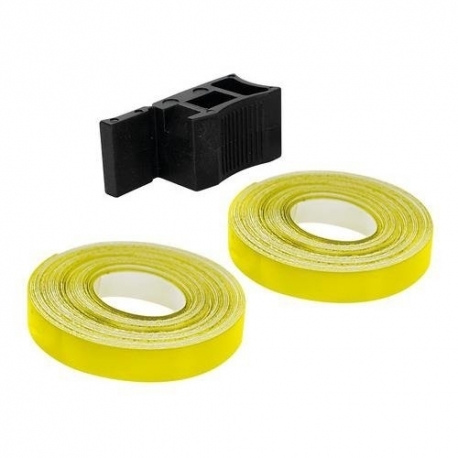 90527 Wheel Stripe Fluo, adhesive trim for wheel rims – Yellow