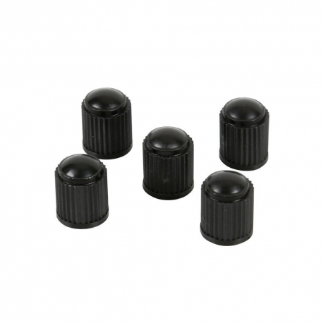 02488 Abs tyre valve caps, 5 pcs set