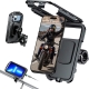 FreedConn Waterproof Motorcycle Phone Holder with Vibration Damper MH33-L