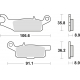 TRW LUCAS KLOCKI HAMULCOWE KH446 SINTER OFFROAD YAMAHA YFM 550 GRIZZLY 09-, YFM 700 GRIZZLY 07-, TYŁ