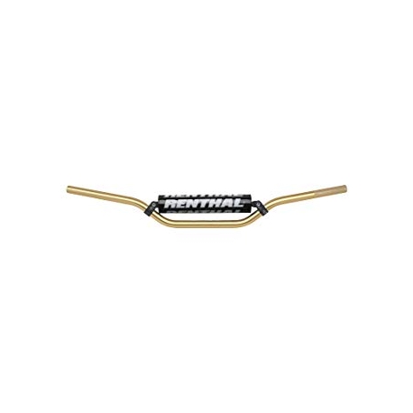 RENTHAL KIEROWNICA 7/8 CALA (22MM) MX HANDLEBAR GOLD RC PADDED KOLOR ZŁOTY GĄBKĄ