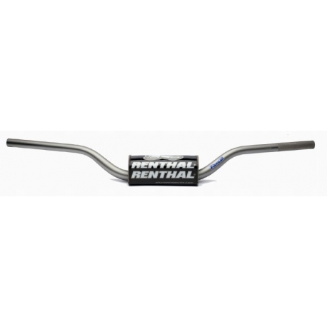 RENTHAL KIEROWNICA 1,1/8 CALA (28,6MM) MX FATBAR HANDLEBARS TANIUM RC SX/SXF 06-09, SUZUKI RM/RMZ 06-13 KOLOR TYTAN Z GĄBKĄ