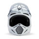 KASK MOTOCYKLOWY FOX V3 RS CARBON SOLID WHITE