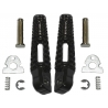 BIKETEC PARTS ZESTAW PODNÓŻKÓW (PODNÓŻKI) PASAŻERA KOMPLETNY Z MOCOWANIAMI SUZUKI GSXR 600/750 '06-14, GSXR 1000 '05-14, B-KING 