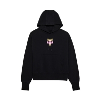 BLUZA FOX TS57 OVERSIZED FLEECE PO BLACK M