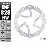 GALFER TARCZA HAMULCOWA PRZÓD TM EN/MX/SMR/SMX 125/144/250/300/400/450/530 '00-'24 (270X70,5X3MM) SHARK ENDURO MX