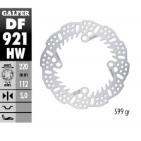 GALFER TARCZA HAMULCOWA TYŁ SHERCO SE 125 '21-'24 250SE/SEF '14-'24 300SE/SEF '14-'24 450SEF '15-'24 (220X112X5MM) SHARK ENDU