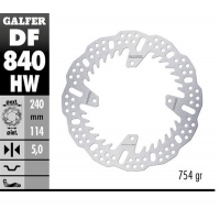 GALFER TARCZA HAMULCOWA TYŁ TM EN/MX 125/144/250/300/450/ 530 '15-'24 125/144 FI EN '24- 250/300/450 FI EN '24- (240X114X5MM) 