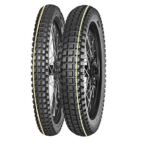 MITAS OPONA 80/100-21 (2.75-21) ENDURO HYBRID SUPER 51P TL/TT M+S (ŻÓŁTY PASEK) PRZÓD DOT 12/2024