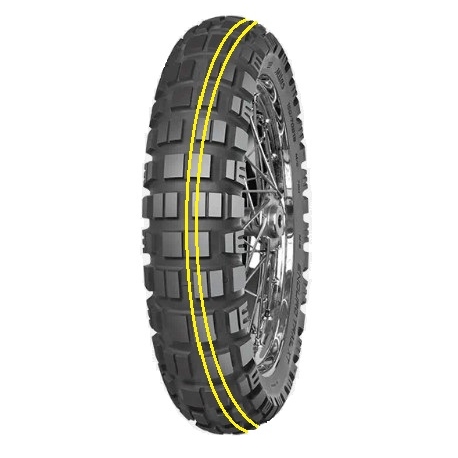 MITAS OPONA 150/70B18 ENDURO TRAIL XT DAKAR 70H TL/TT M+S (PODWÓJNY ŻÓŁTY PASEK) TYŁ DOT 16/2024 (ZAMIENNIK:70000515)