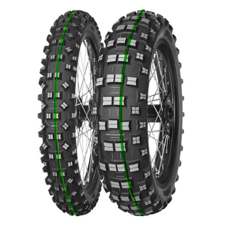 MITAS OPONA 110/80-18 TERRA FORCE-EF SUPER 58R TT TYŁ (ZIELONY PASEK) DOT 12/2024 (460077) (ZAMIENNIK:70000193)