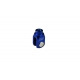 SCAR RACING KOŃCÓWKA OŚKI POMPY HAMULCOWEJ TYŁ YAMAHA YZ / YZF 125 - 450 KOLOR NIEBIESKI