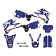 BLACKBIRD KOMPLET NAKLEJEK (OKLEIN) YAMAHA YZ 125/250 '96-'01 REPLICA TEAM YAMAHA 1998