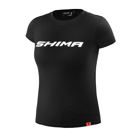 Shima T-SHIRT TRACKER LADY CZARNY