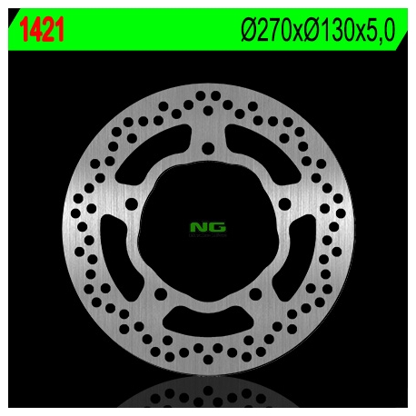 NG TARCZA HAMULCOWA TYŁ KAWASAKI VN 900 CUSTOM '06-'09 (270X130X5) (5X10,5MM)