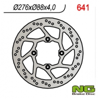 NG TARCZA HAMULCOWA PRZÓD HONDA XL 125 V VARADERO '01-'13 (276X88X4) (4X10,5MM)