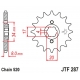 JT ZĘBATKA PRZEDNIA 267 15 HONDA CRF 230L '08-'10, XL 250R '84-'97 (26715JT) (ŁAŃC. 520)