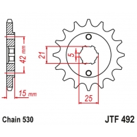 JT ZĘBATKA PRZEDNIA 7003 15 DUCATI 500/600 PANTAH SPORTS '80-84' (700315JT) (ŁAŃC. 530) NA ZAMÓWIENIE