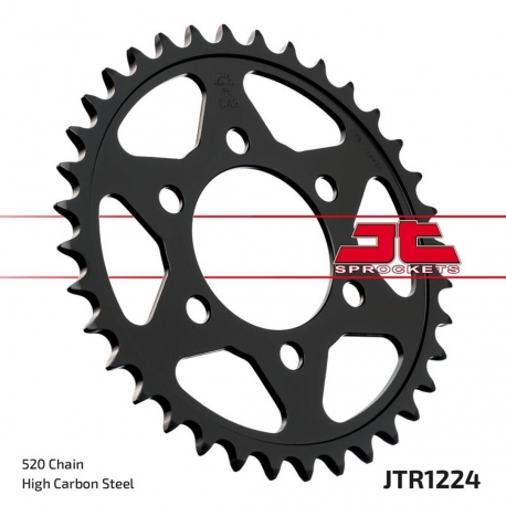 JT ZĘBATKA TYLNA HONDA CBF 250R ABS '18-'19, CB 300R '19 (JTR1224.36)* (ŁAŃC. 520)