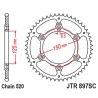 JT ZĘBATKA TYLNA 899 40 KTM EXC/SX/EXC-F 200/250/300/400/450/530 ULTRALITE SAMOOCZYSZCZAJĄCA (89940JT) (ŁAŃC. 520)